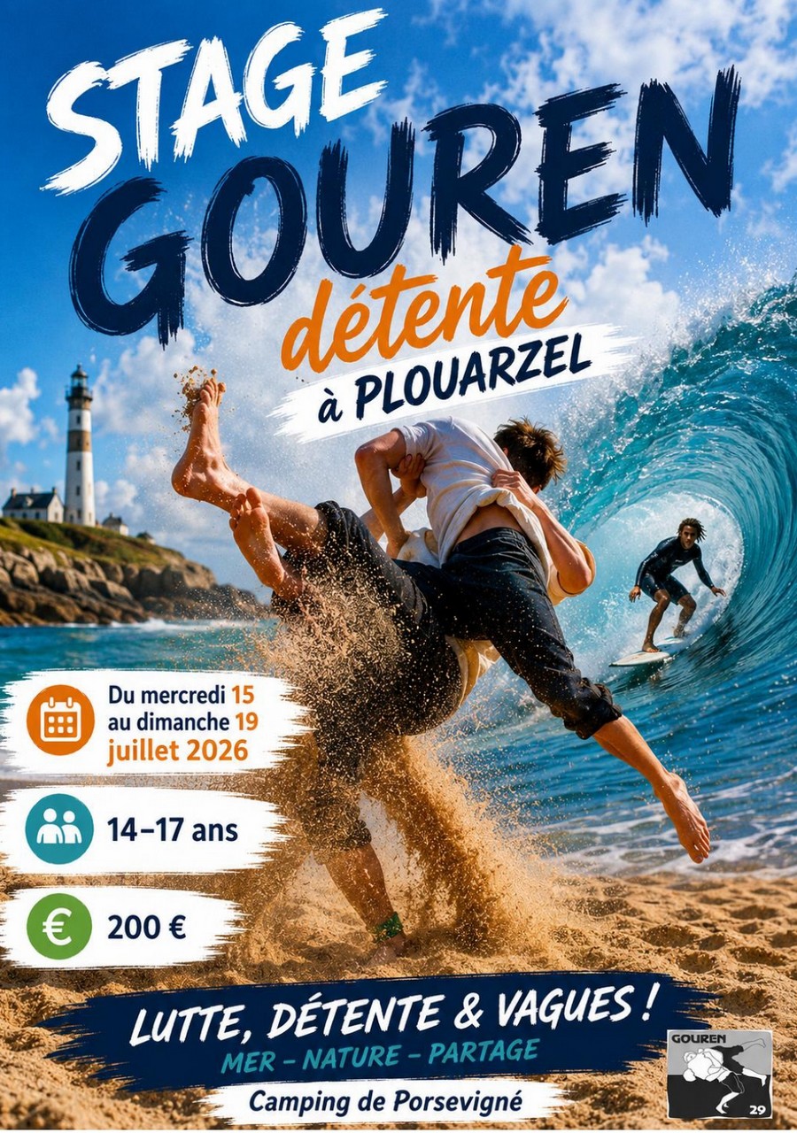 2026 CD29 stage jeunes Affiche